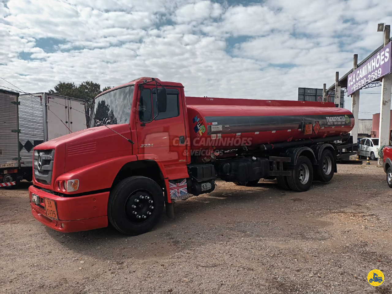 CAMINHAO MERCEDES-BENZ MB 2324 Tanque Aço Truck 6x2 CLA Caminhões e Veículos JUNDIAI SÃO PAULO SP